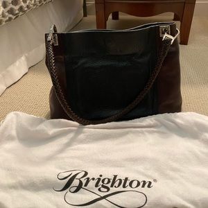 Vintage Brighton shoulder bag with braided strap